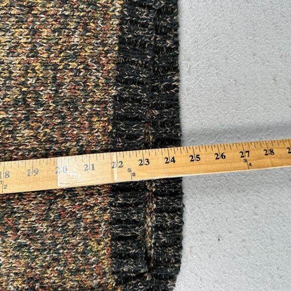 Amy‎ Brill Sweater Women’s L/XL Brown Marled Knit Cotton Chunky Slouchy Pocket - Picture 10 of 16